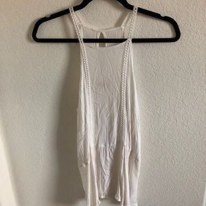 White Tunic Tank Top